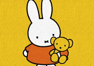 ミッフィーの生みの親であるディック・ブルーナ氏の世界をタオル技法で表現した斬新な展覧会が開催