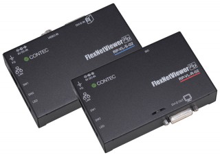 コンテック、LAN回線に対応した動画配信ユニット「FlexNetViewer HD」