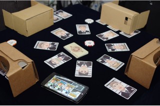 スマホ用VRアプリとテーブルカードゲームを組み合わせたスパイゲームが発表