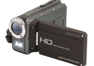 エグゼモード、水深3mまで使用できる防水デジタルビデオカメラ
