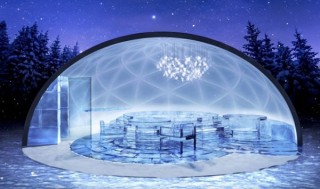 北海道の滞在型リゾート「星野リゾート トマム」にドーム型の氷のホテルや氷の露天風呂が登場