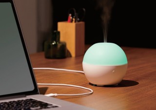 エレコム、USB接続で使えるパーソナル抗菌加湿器「エクリア ミスト」を発売