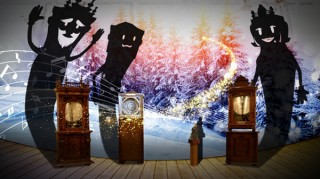 プロジェクションマッピングを駆使した演目「ソフィとオルゴールたちの長い夜」の上演がスタート