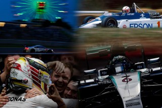 エプソンが日本レース写真家協会の写真展「FASTEST LAP」を開催