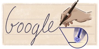 今日のGoogleロゴはビーロー・ラースロー生誕117周年