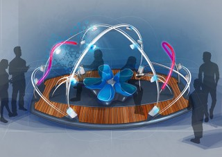 ヤマハとヤマハ発動機がコンセプトモデルなどを展示する合同デザインイベントを開催