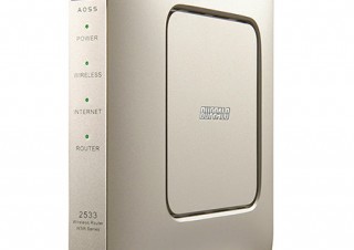 バッファロー、シャンパンゴールド色も用意された最大1733MbsのWi-Fiルータ「WSR-2533DHP」