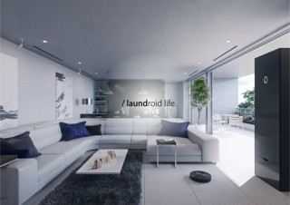 世界初の全自動衣類折りたたみ機「laundroid 1」、2017年3月に予約販売を開始