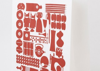 北欧デザイナーのスティグ・リンドベリが1959年に手掛けた西武百貨店の包装紙柄が復刻