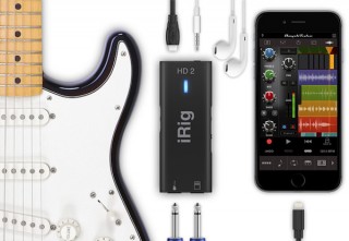 iPhone7対応ヘッドホンアウト付きデジタルギターインターフェース「iRig HD 2」が発売