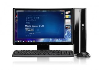 マウスコンピュータ－、21.5型フルHD液晶・3波対応チューナで5万円台からのデスクトップPC