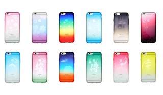 独自の気相転写染色で透けるグラデーションを表現！ニデックのiPhone7対応ケース「染ART」
