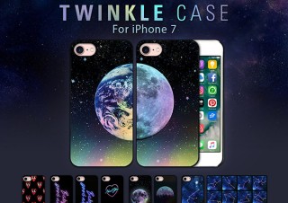 DPARKS、UVプリントによるホログラムのイラストで飾られた「iPhone7 トゥインクルケース」を発売