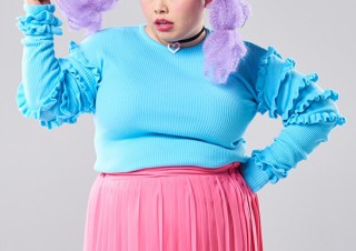 渡辺直美さんの表情やヘアスタイルを変化させられるコンテンツ「ハイパーなおみジェネレーター」