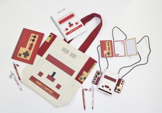 ミニの登場で話題のファミコンをデザインした雑貨「ファミリーコンピュータ雑貨シリーズ」