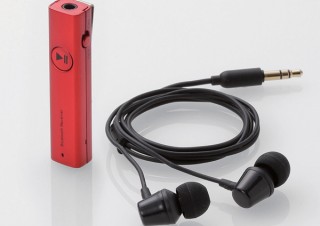 エレコム、通話用マイク搭載の小型Bluetoothレシーバーを発売