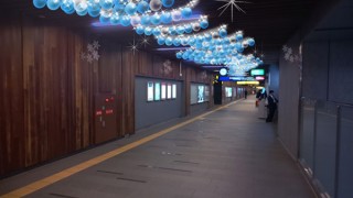 周辺のイベントと連動した企画として京阪中之島線の3つの駅がイルミネーション演出を展開