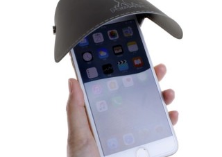 上海問屋、晴天時でもディスプレイが見やすいスマホ用サンバイザーを発売