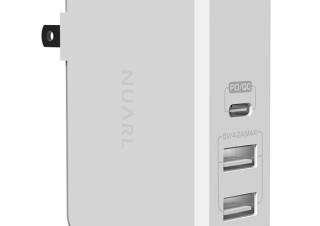 NUARL、急速充電規格のQuickCharge3.0とUSB-PDに両対応するUSB-ACアダプタを発売