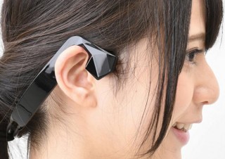 上海問屋、耳を塞がずに骨の振動で音を伝えるBluetoothイヤホンを発売