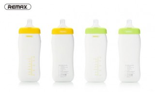 ミスターカード、哺乳瓶の形にデザインされたモバイルバッテリー「MILKY BOTTLE」を発売