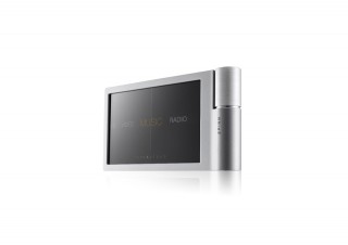 タッチスクリーン搭載の携帯音楽プレイヤー