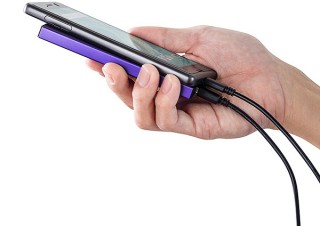 サンワダイレクト、USB Type-Cポートも搭載した容量5000mAhの薄型モバイルバッテリーを発売