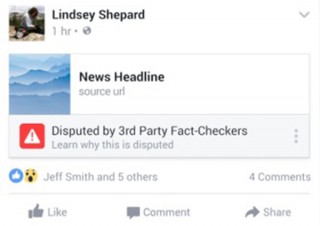 Facebook、デマや虚偽の投稿に対して検証サービスによるチェックや通報制度を導入へ
