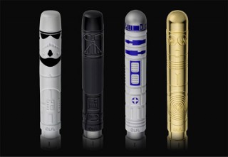 ゼブラ、「スター・ウォーズ」をデザインした多機能ペン「シャーボX」を発売