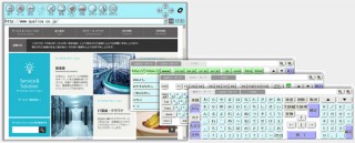 クオリカ、タッチパネル専用のWindows用ブラウザ「QSBrowser」を発売