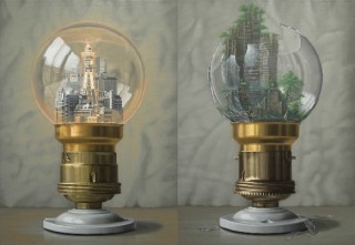 “ハレとケ”をテーマに4人のアーティストの作品を紹介する実験展「4展 Shiten Round6」