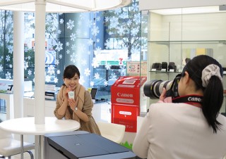 キヤノンのショールームで無料撮影してもらえるイベント「プロフィール写真を撮ってみよう」