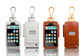 フック付iPhone 3G用キャリングケースに新色を追加