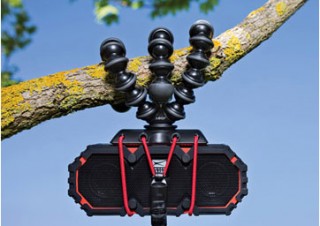 ハクバ、スピーカーをさまざまな場所に設置できる「ゴリラポッド スピーカースタンド」を発売