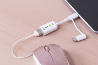 ナカバヤシ、1本でUSB Micro-BとType-Cを使い分けられる変換ケーブルを発売