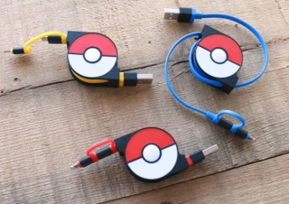 ダンボーのcheeroがポケモンGOとコラボ！モンスターボール柄のUSBケーブル