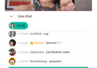 YouTubeのライブ配信に有料コメント強調機能搭載、色付きで表示固定が可能