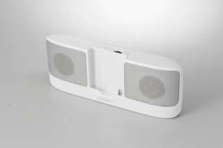 スリムボディなiPod用アクティブスピーカー