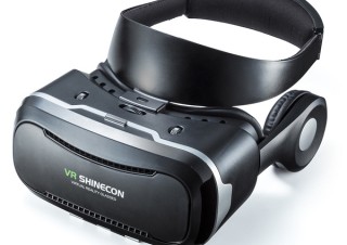 サンワ、4〜6インチのスマホに対応するヘッドホン付きのVRゴーグルを発売