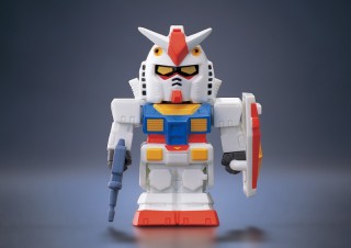 ガンダム、ルパン三世のフィギュア型USBメモリを発売