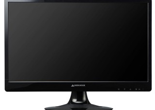 グリーンハウス、あえて視野角を狭くすることで覗き見を防止できる21.5型ディスプレイを発売