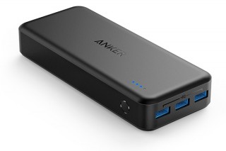 Anker、2つの入力ポートで本体充電が速い容量20000mAhのモバイルバッテリーを発売