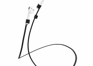 Spigen、AirPods用の落下防止ストラップの新色ブラックを発売