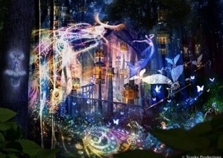 淡路島に自然とアニメが共存の「ニジゲンノモリ」開園、全長1.2kmの火の鳥アトラクションなど