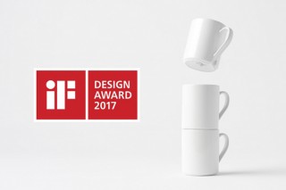 iFデザイン賞2017を受賞したUgadell Designによる乾きやすいマグカップ「Drieasy」