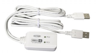 モバイルPC向けのUSBパソコン自動切替器