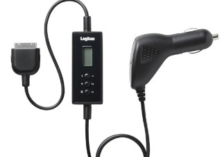 後部座席からでも操作できるFMトランスミッター