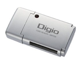 SD系メモリーカード専用カードリーダに新色追加