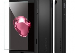 Spigen、iPhone7用薄型全面保護ケース「シン･フィット 360」の新色ブラックを発売