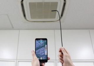 上海問屋、形状固定ワイヤーを内蔵したスマホ用マイクロスコープを発売